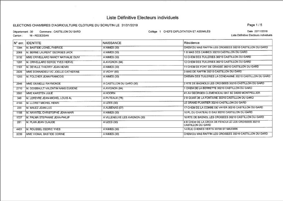 Capture liste Electeurs