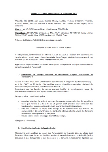 image cr du PV du 16 11 2017