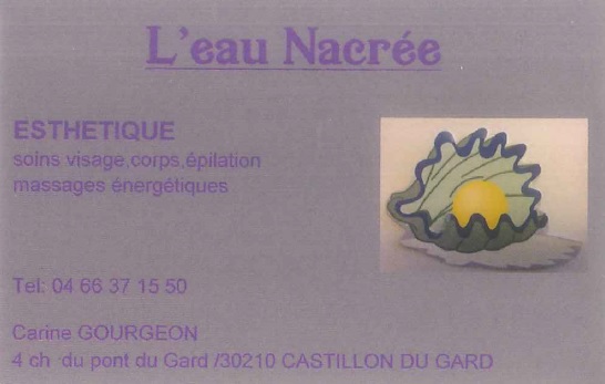 L'Eau Nacrée - Esthéticienne